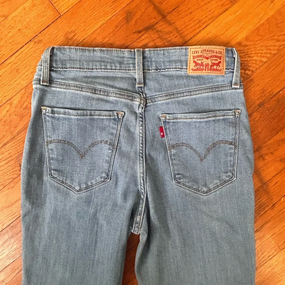 Levi's 721 High-Rise Skinny Women's Jeans - 28 Light Blue - Picture 8 of 10